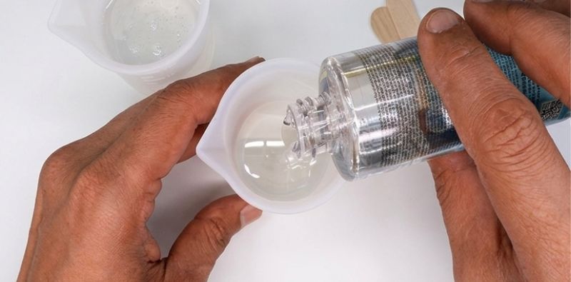 Misurazione della resina epossidica